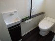 1階のトイレ　手洗いスペースを設置