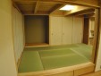 リビングにある和室スペース　下には大容量収納スペースを設置